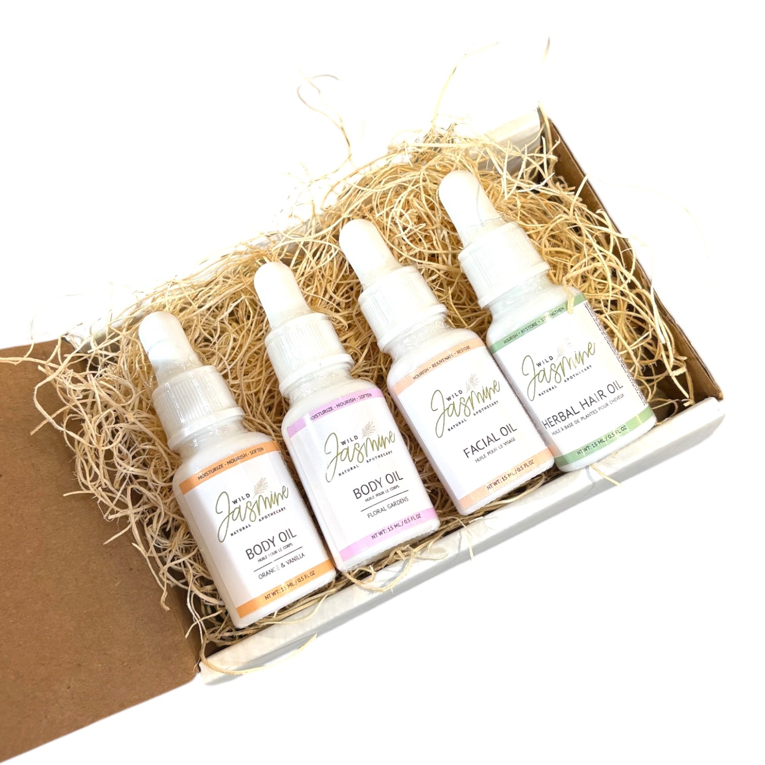 Wild Jasmine Mini Oils Set - Handcrafted in Vancouver, Canada