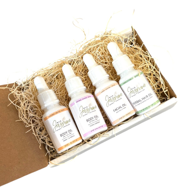 Wild Jasmine Mini Oils Set - Handcrafted in Vancouver, Canada Wild Jasmine Mini Oils Set - Handcrafted in Vancouver, Canada