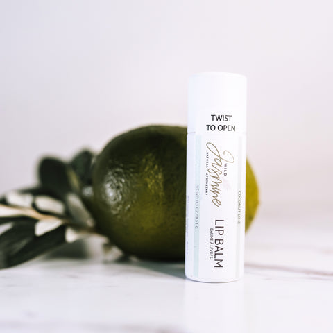 Lime Papertube Lip Balm