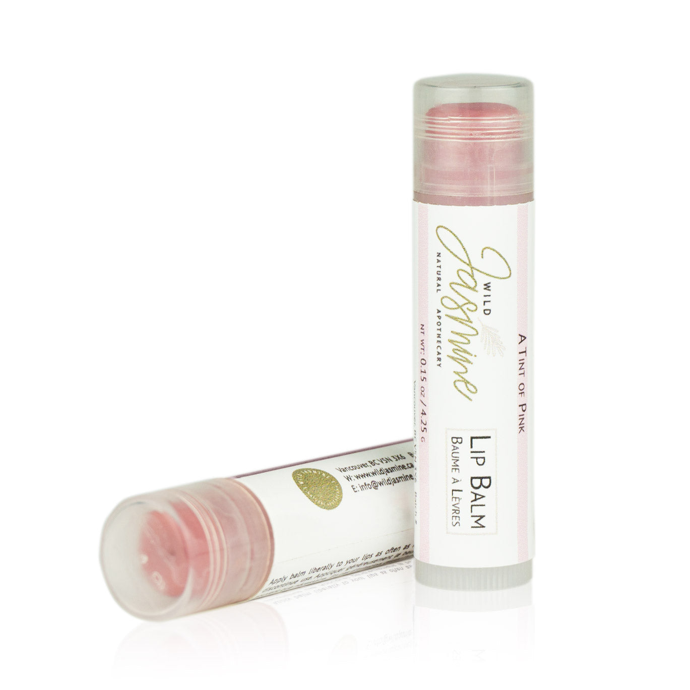 Tint of Pink Lip Balm – Wild Jasmine Natural Apothecary