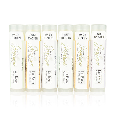 Set of 6 Lip Balm - Abbey Lane Farm 