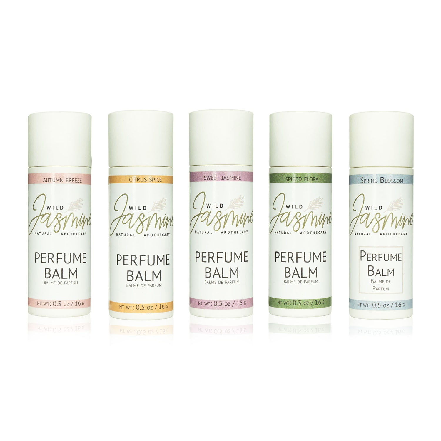 Set of 5 Perfume Balm