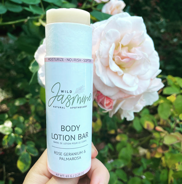 Palmarosa & Rose Geranium Lotion Bar