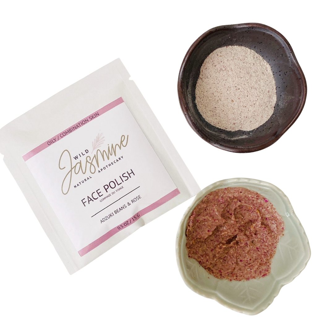 Adzuki Beans & Rose Face Polish