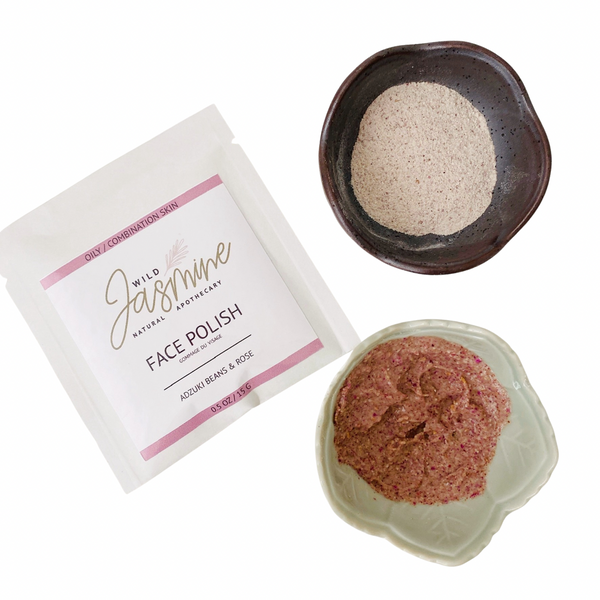 Adzuki Beans & Rose Face Polish